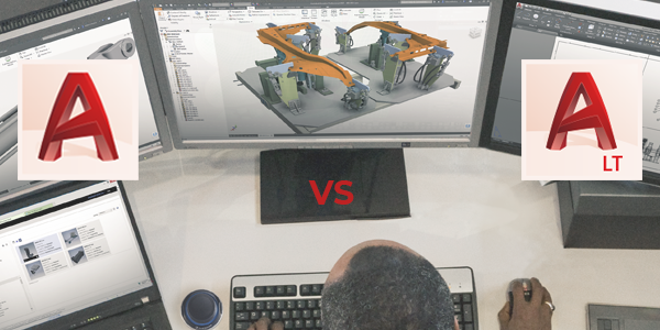 AutoCAD vs AutoCAD LT